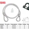 Spot Trava de Carro Trava de Porta Corda Lembrete Corda de Segurança Acessórios para Motocicleta Trava de Freio a Disco Trava de Mola Motocicleta Bicicleta
