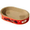 Brinquedo de Gato Vermelho de Ano Novo com Grande Placa de Arranhar, Espaço Amplo para Brincar e Dormir, Brinquedo de Gato Durável Resistente a Arranhões Venda por Atacado