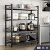 Prateleiras de Armazenamento para Cozinha, Prateleiras de Armazenamento e Organização de Múltiplos Níveis para Varandas e Porões, Armários para Forno de Micro-ondas, Uso Doméstico