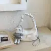 Bolsas Retro Transfronterizas, Bolsos Tote Coreanos de Nicho para Mujer, Nuevos Modelos Transfronterizos, Bolsos de Hombro Simples Casuales de Gran Capacidad para el Trabajo