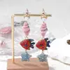Pendientes Colgantes de Cerámica con Diseño Personalizado de Tendencia Transfronterizo para Nicho, Vida Marina, Pez Pequeño, Caracola, Estrella de Mar, Joker