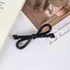 Grampo de cabelo com laço de bolinhas presilha lateral estilo doce para franja de menina presilha reta presilha bico de pato presilha de cabelo acessórios de cabelo