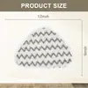 Adecuado para Mopa a Vapor O-Cedar Paño Gancho y Bucle Triangular Microfibra Paño de Repuesto para Mopa del Hogar