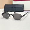 0362 Moda Transfronteriza Lujo G-Dragon Gafas de Sol Sin Montura Vacaciones Ct Tarjeta Hogar Protector Solar Acetato Cuadradas Unisex Gafas de Sol