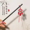 Grampo de Cabelo de Garça Voadora Estilo Antigo Grampo de Cabelo de Ébano Sintético Acessórios Hanfu Novo Estilo Chinês Grampo de Cabelo Cheongsam Joias Atacado para Mulheres
