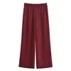 Transfronterizo Primavera 2025 Nuevo Traje de Dos Piezas para Mujer de Estilo Europeo y Americano, Camisa Suelta de Manga Larga con Solapa + Pantalones W040 25