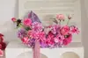 Bed Head Flor casamento decoração de porta e janela sala de estar flor casamento banquete flor mesa flor decoração de cabeceira vestido de casamento