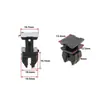 Clip Decorativo de Plástico con Hebilla para Maletero de Coche Mercedes Benz Slk Clk Slw220W140