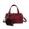 2026 Nueva Moda Nicho Bolso de Mujer Bolso Boston Almohada Bolso de Mano Versátil de Moda Bolso de Hombro Cruzado Texturizado