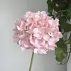 Flor Individual de Hortensia Artificial Decoración de Hotel Flor Falsa de Hortensia Hortensia Artificial Sostenida por la Novia Flor Artificial de Hortensia Individual