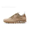 Tênis Esportivo Branco Clássico Europeu Novo Air Max 90 de Amortecimento Baixo com Sola Traseira para Comércio Transfronteiriço