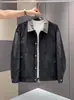 Nueva colección de primavera y otoño: chaqueta para hombre con cuello alto, estilo retro, corte casual y holgado, versátil y moderna, adecuada para usar al aire libre