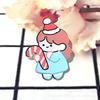 Broche de acrílico Patch Atacado Bonito Acessórios para roupas Pin Fivela personalizada Pin Véspera de Natal Emblema de Natal