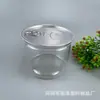 Frasco de Plástico Transparente para Nueces con Tapa de Aluminio en Espiral Fácil de Romper, Contenedor de Almacenamiento Sellado para Mariscos y Frutas Secas, Lata de Plástico Transparente de Fácil Apertura