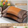 Almohada de Trigo Sarraceno de Verano Almohada de Núcleo de Ratán de Hielo de Verano Protección Especial para la Columna Cervical para Adultos Almohada Especial de Bambú para Dormir Hombres