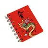 Mini Cuaderno Portátil Bloc de Notas de Dibujos Animados Regalo para Estudiante Bolsillo Venta al por Mayor Cuaderno A7 Lindo Cuaderno Espiral
