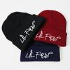 Gorro de Esquí para Niña Linda Gorro de Punto Bordado para Niña Amor Lil Peep Gorro de Lana para Estudiante
