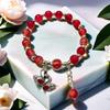 Pulseira Princesa Fofa Cor de Doce para Melhores Amigas, Pulseiras de Contas para Crianças, Doce e Sofisticada, Bijuterias Versáteis para Barracas