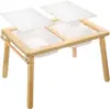 Mesa de brinquedo para crianças Estante infantil Conjunto de mesa e cadeira infantil Mesa de jogos infantil Mesa de atividades para bebês Mesa de desenho infantil