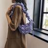 Comercio exterior nueva bolsa nube plisada versátil moda hombro portátil bolsa dumpling gran capacidad algodón plumón axila bolsa de mujer