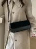 Bolsa de Ombro Feminina Popular 2025 Transfronteiriça Outono e Inverno High-End Retro Bolsa de Ombro para o Dia a Dia Tendência Feminina
