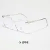 Estilo Retro, Diseño Nuevo, Gafas Planas Anti Luz Azul Tr Sin Receta, Ultraligeras, Armazones de Gafas Unisex de Moda al por Mayor