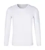 Manga longa Gola redonda Secagem rápida Manga T Logo estampado Roupas para corrida ao ar livre Treino Roupa esportiva Respirável Secagem rápida Manga T Em estoque Atacado