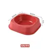 Comedero para gatos, comedero para perros, plato para gatos, tazón de plástico para mascotas, bebedero para gatos, comedero para gatos, recipiente de comida, suministros para comedero de gatos