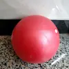 Pelota de yoga de bola de paja esmerilada, clip a prueba de explosiones en la espalda, pelota de gimnasia, pelota de fitness, pelota de Pilates, 25 cm, venta al por mayor