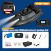 Barco de arrastre con control remoto inalámbrico de 12 V transfronterizo, de alta velocidad, con anzuelo de cebo de alta potencia, barco de anidación de alta potencia, venta al por mayor