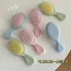 Peine Mini Lindo con Cojín de Aire para Viaje para Mujeres, Peine Pequeño Portátil con Cojín de Aire y Masaje, Peine con Mango para Dormitorio de Estudiantes