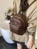 Mochila de Luxo Feminina 2026 Outono e Inverno Nova Moda Xadrez Grande Capacidade Bolsa Escolar Mochila Casual para Viagem