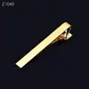 Pisacorbatas para Hombre Estilo Coreano Oro Plata Negro Pisacorbatas Negocios Formal Boda Simple Seguridad Pisacorbatas