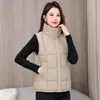 Colete de Inverno Térmico Feminino com Enchimento Oversized Gola Alta