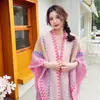 Chal de estilo étnico Bufanda Lijiang Bufanda Qinghai Bufanda de viaje línea Sichuan-Tíbet Capa Prendas de abrigo Capa engrosada Fabricante de capas