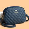Bolsa Feminina Xadrez Losango da Moda 2025 Nova Moda Bolsa de Ombro Bolsa Transversal Bolsa Casual para Mães de Meia Idade Viagem