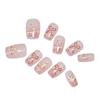 Rosa Branco Francês Olho de Gato Usar Armadura Simples Arco Polo Dot Nail Art Vermelho Montaria Livro Online Armadura Popular