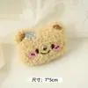 Chaveiro Broche Urso Fofo Tendência Decoração de Mochila de Estudante Boneca Pingente Pequeno Boneca Versátil Atacado