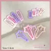 Pinza BB para Niñas Pinza para el Cabello de Estrella de Cinco Puntas Tocado 2025 Nueva Pinza Pinza para Flequillo de Cabello Roto de Bebé Pinza para el Cabello de la Frente de Niños