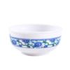 Modelo de tazón de porcelana azul y blanco en miniatura de simulación estilo chino mini accesorios de tazón para casa de juegos de comida diy juguetes de cocina
