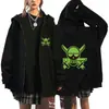 2025 Invierno Hzw Nuevo Luffy Anime Periférico Sudadera con Cremallera Bidimensional Otoño e Invierno Chaqueta de Forro Polar Cosplay
