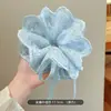 Goma para el pelo de encaje elástico de alta gama para mujer, Goma para el pelo de lunares, Accesorio para el pelo estilo coreano, Cuerda para coleta de pelo, Goma para el pelo de malla