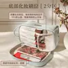 Bolsa de Cosméticos de PU Transfronteriza para Mujer, Bolsa de Lavado Portátil, Gran Capacidad, Viaje, Lujo Ligero, Bolsa de Gama Alta