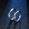 Anillos de Pareja Banda de Möbius Par Anillos de Pareja Creativos Abribles Joyería Hombres Mujeres Estudiantes Regalo de Cumpleaños Estilo Pareja