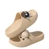 Pantuflas Antideslizantes para Mujer, Verano Interior Hogar Baño Silenciosas Resistentes al Olor Suela Gruesa de Eva Pantuflas para Hombre