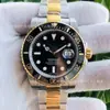 Punto de Venta al por Mayor Negro Azul Verde Fantasma del Agua Automático Mecánico Luminoso Negocio Correa de Acero Reloj para Hombre Laojia Daisika Reloj
