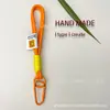 Lanyard Simples Colorido para Celular Chaveiro Capa de Celular Alça Curta Universal Pingente Criativo para Chave de Carro Atacado Pelúcia