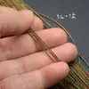Fio de ouro e prata de 8 fios cordão de etiqueta corda trançada de 1 mm para cartões de felicitações convites etiquetas de presente glitter diy decorações de presentes de Natal