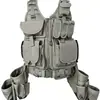 Chaleco de Almacenamiento de Herramientas Trabajo de Ingeniería Diseño Multibolsillo Se Puede Combinar con Cinturón de Herramientas Estructura Estable de Carga Herramientas