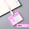 Directo de fábrica estudiante Set de tarjeta de autobús para guardia de entrada escolar Insignia de certificado de exposición para personal Tarjeta de trabajo de plástico personalizada
